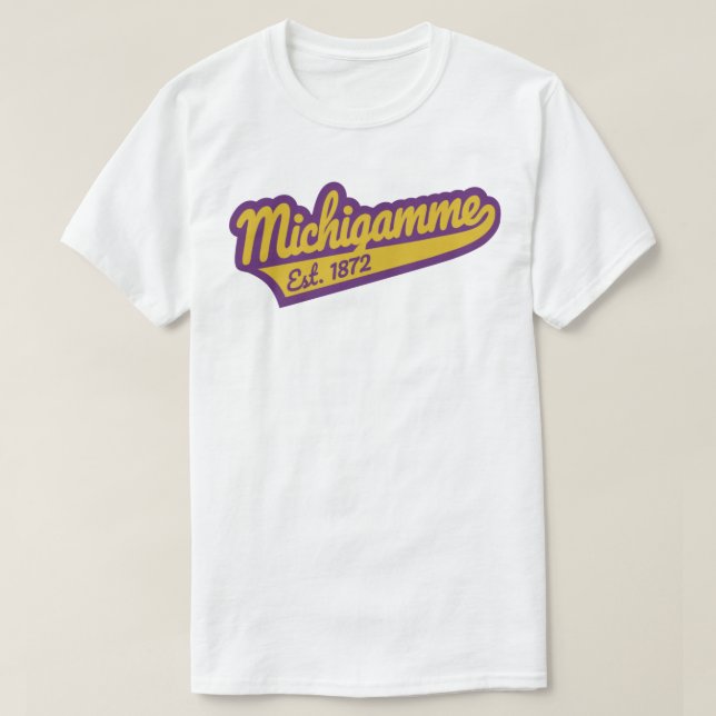 T-shirt Michigamme 150 (Design devant)