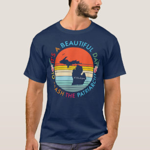 T-shirt Michigan Belle Journée Smash Le Patriarcat Femini