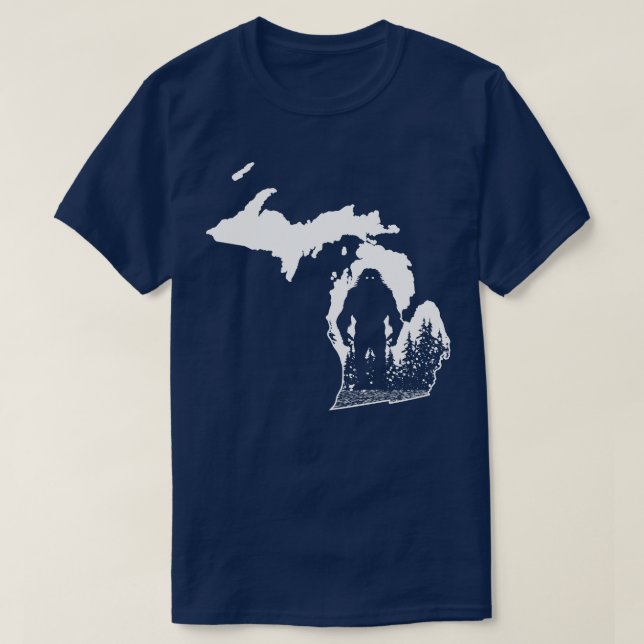 T-shirt Michigan Bigfoot (Design devant)