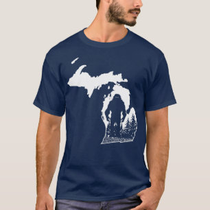 T-shirt Michigan Bigfoot