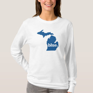 T-SHIRT MICHIGAN BLUE STADE