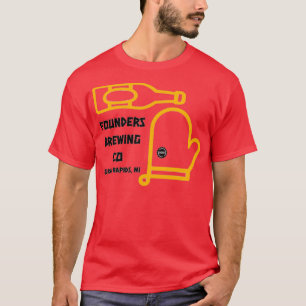 T-shirt Michigan Breweries Fondateurs Breweries Co Grand R