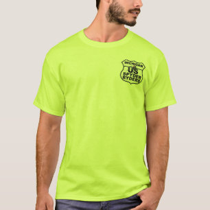 T-shirt Michigan Chapitre - Trans Logo de Poche