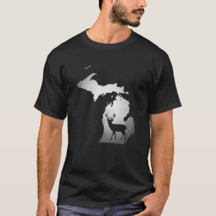 T-shirt Michigan Deer Hunting T Shirt