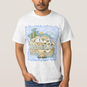 T-shirt Michigan Poker