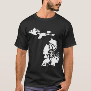 T-shirt Michigan UP poisson cerf canard dindon ours élan r