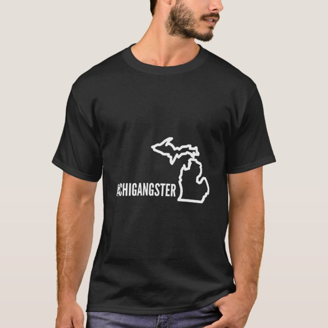 T-shirt Michigangster (Devant)