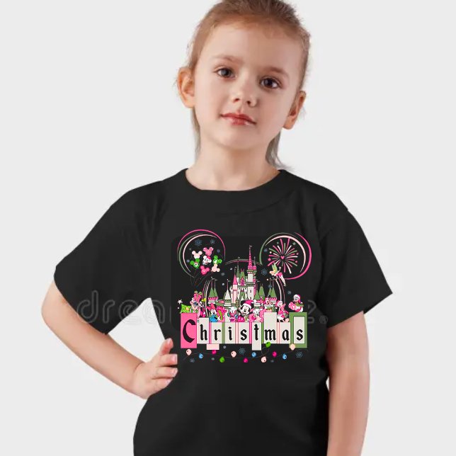 T-shirt Mickey Mouse Ears, Castle & Disney Characters (Créateur téléchargé)
