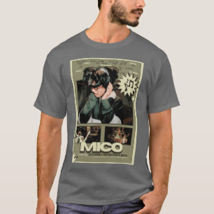 T-shirt MICO héros de la ville natale sur internet affiche