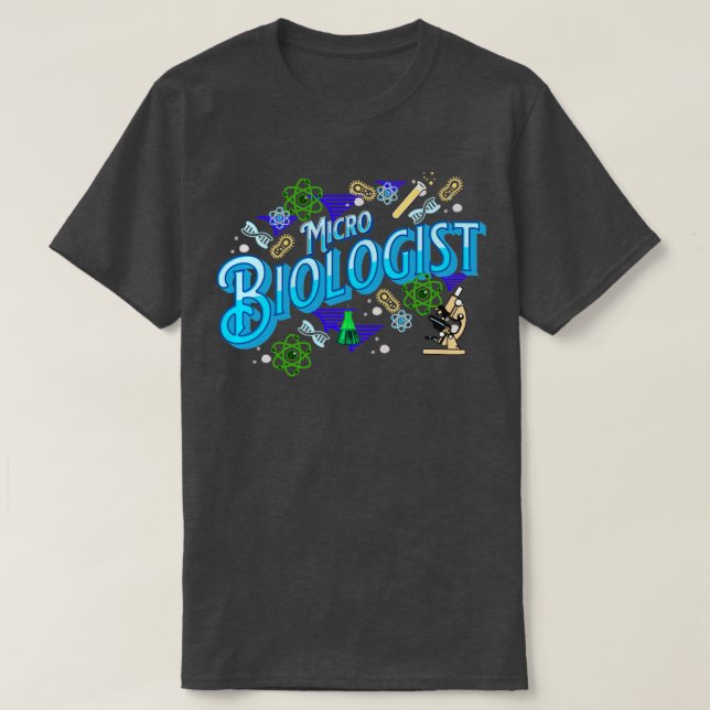 T-shirt Micro-biologiste (Design devant)