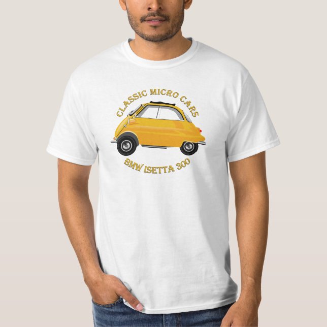 T-shirt micro classique BMW Isetta de voiture (Devant)