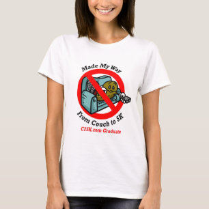 T-shirt micro de la fibre de la diplômée des dam