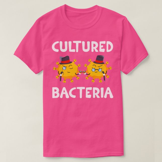 T-shirt Microbiologiste Microbiologie Biologie Enseignant  (Design devant)