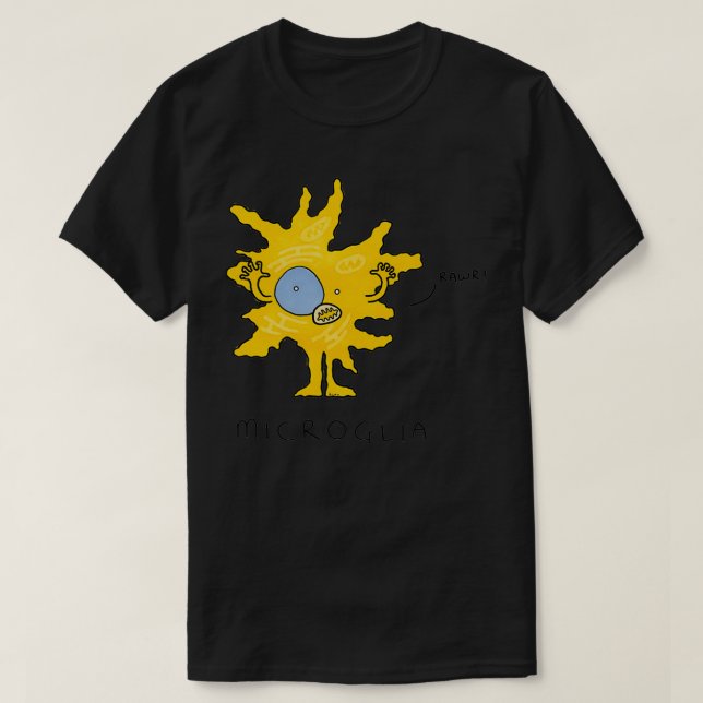 T-shirt Microglia (Design devant)
