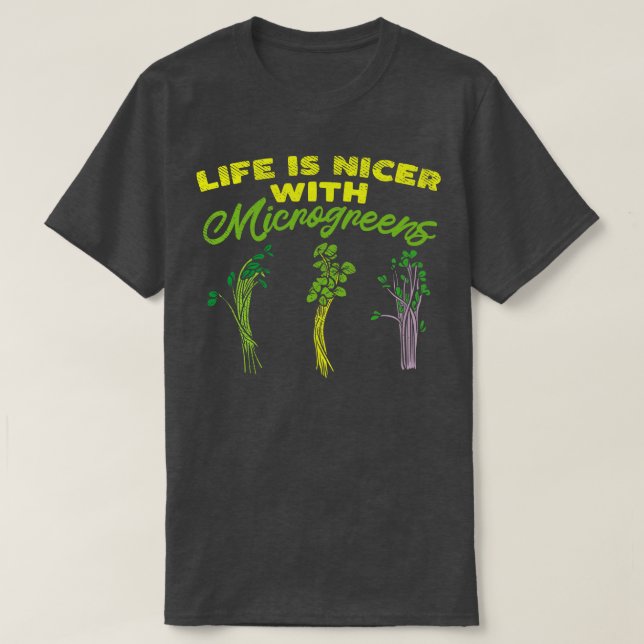 T-shirt Microgreens Germes 1 (Design devant)