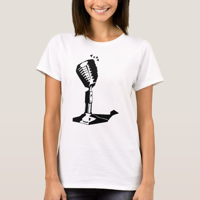 T-shirt Microphone (Devant)