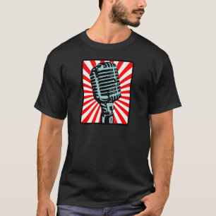 T-shirt Microphone de cru de Shure 55S