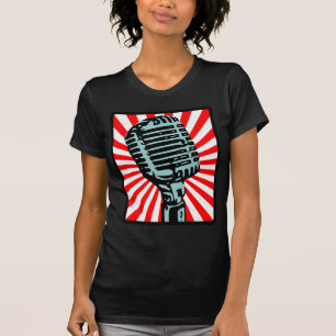 T-shirt Microphone de cru de Shure 55S