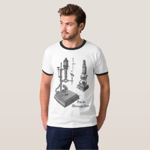 T-shirt Microscope du XVIIIe siècle Antique Science INSTRU