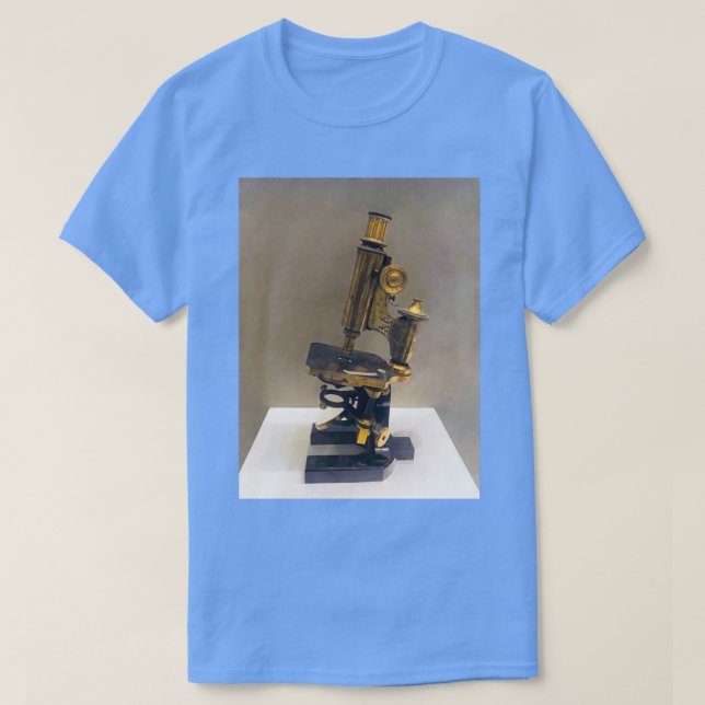 T-shirt Microscope vintage (Design devant)