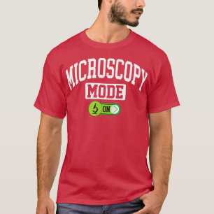 T-shirt Microscopie Mode sur Microscope Cytologiste Microb