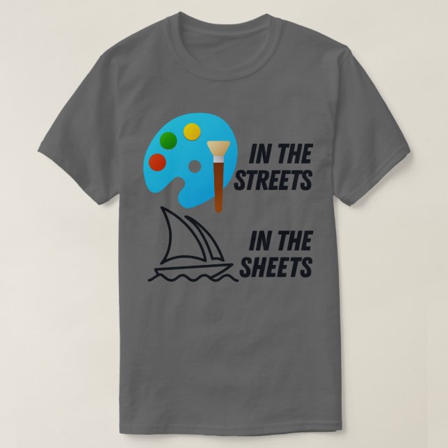 T-shirt Microsoft Peindre Dans Les Feuilles Mi-Chemin Dans (Design devant)