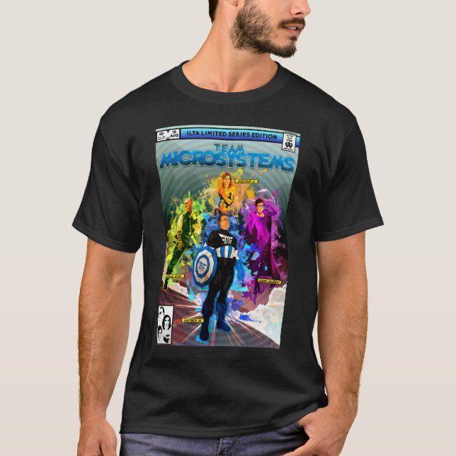 T-shirt Microsystèmes #1 comique d'équipe (Devant)