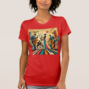 T-shirt Mid Century Jazz Age Quartet