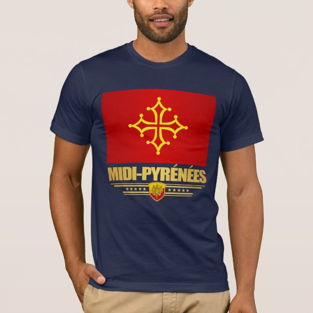 T-shirt Midi-Pyrénées (Devant)