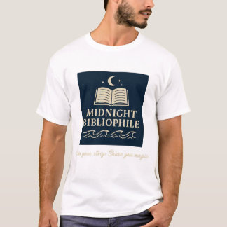 T-shirt Midnight Bibliophile