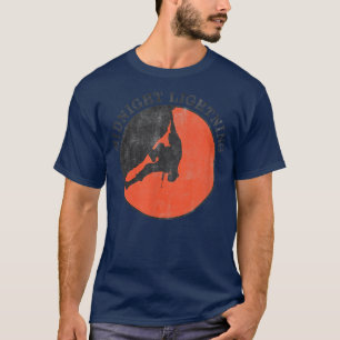 T-shirt MIDNIGHT LIGHTNING Distressed Bouldering Rock Clim