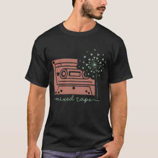 T-shirt mied tape vintage retro cassette vintage