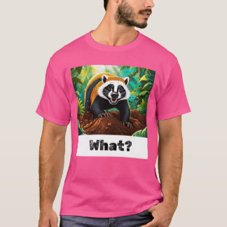 T-shirt Miel blaireau - quoi ?