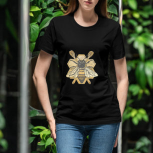 T-shirt Miel d'abeilles détaillé
