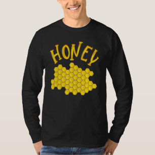 T-shirt Miel D'Or, Miel Et Abeille