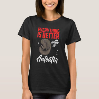 T-shirt Mieux avec Anteater Ant Ant manger ours Anteater 1