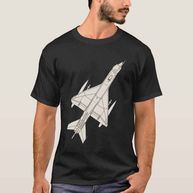 T-SHIRT MIG 21 (Devant)