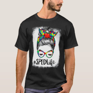 T-shirt Mignon 100ème Jour d'école Chignon Sale Sped Femme