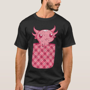 T-shirt Mignon Animal Amphibien Mexicain Amoureux des Poch