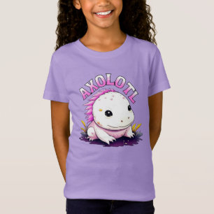 T-Shirt Mignon Axolotl Kawaii 