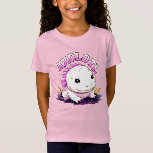 T-Shirt Mignon Axolotl Kawaii 