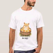 Mignon Capybara à l'aquarelle dans un bain à remou