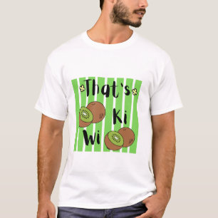 T-shirt Mignon C'est graphique de fruit kiwi