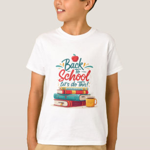 T-shirt Mignon "C'est Parti" Motivation pour la Rentrée Sc