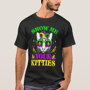 T-shirt Mignon Chat Chaton Montre Moi Tes Drôles de Chats