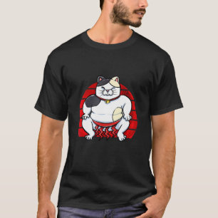 T-shirt Mignon chat de sumo en pyjama