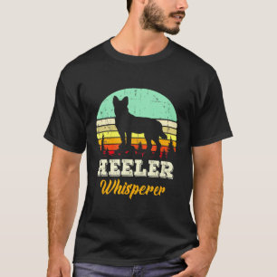 T-shirt Mignon chien de berger australien Heeler Papa Mama