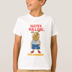 T-shirt Mignon Chien de Dessin Animé Illustration d'Animal