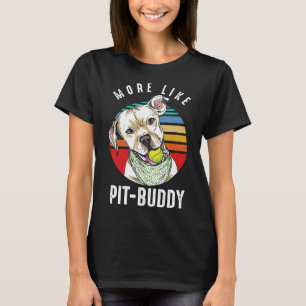 T-shirt Mignon chien Pitbull Maman Pitties Chien Chiot J'a