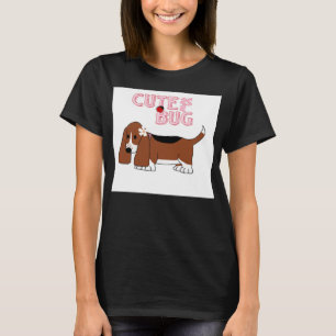 T-shirt Mignon comme pièce en t de femmes d'insecte